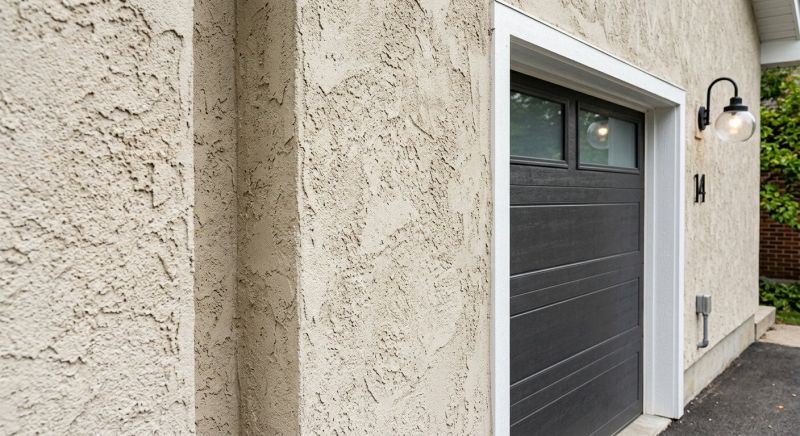 Garage Stucco Repair in Marin County, CA