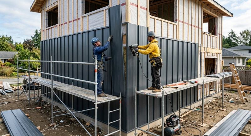 Sheet Metal Siding Replacement in Norwalk, CT