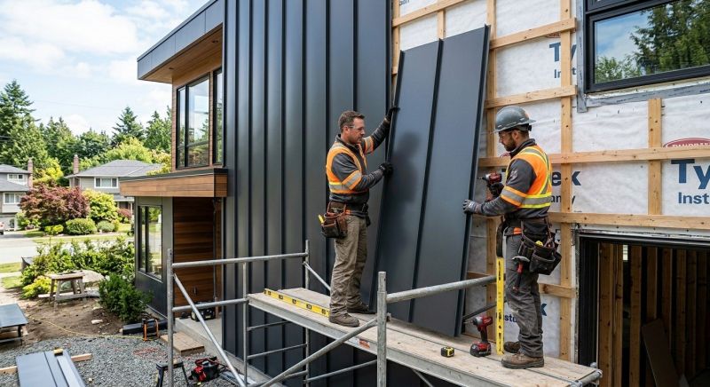 Steel Cladding Installation in Norwalk, CT