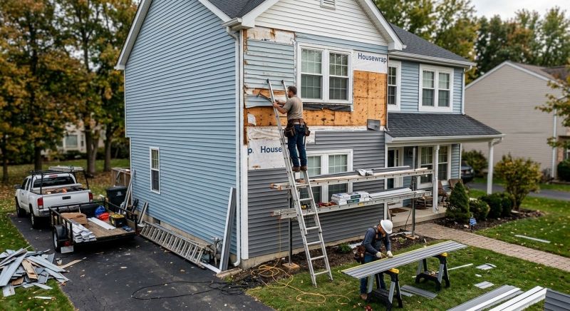 Vinyl Siding Installation in West Hartford, CT